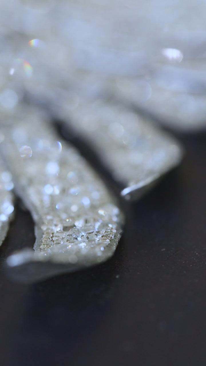 Swan | Handmade 3D Art | Jewelry painting