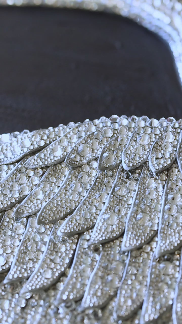 Swan | Handmade 3D Art | Jewelry painting