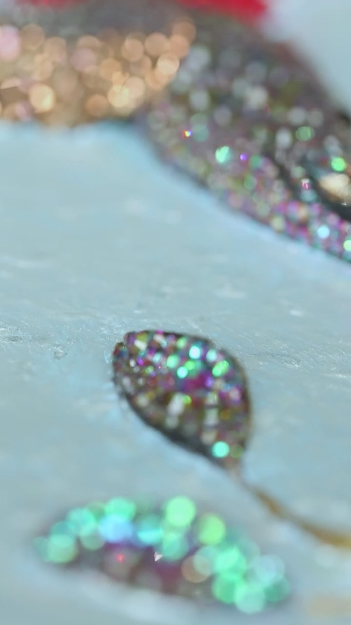 Hummingbird | Handmade 3D Art | Jewelry painting