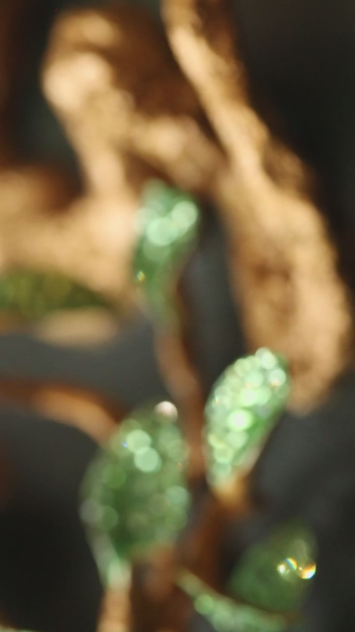 Flowering Tree | Handmade 3D Art | Jewelry painting