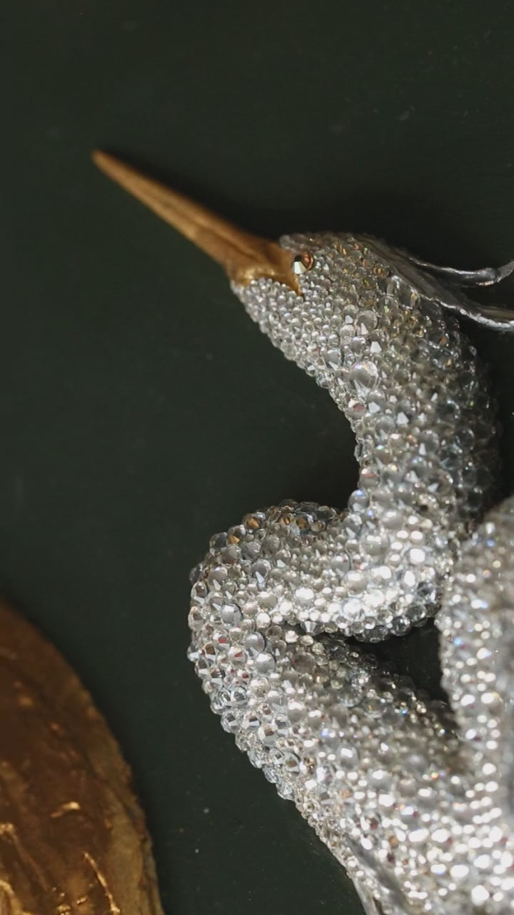 Flowering Tree | Handmade 3D Art | Jewelry painting