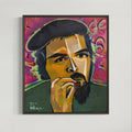 The Ché original handmade pop art painting in oil on canvas