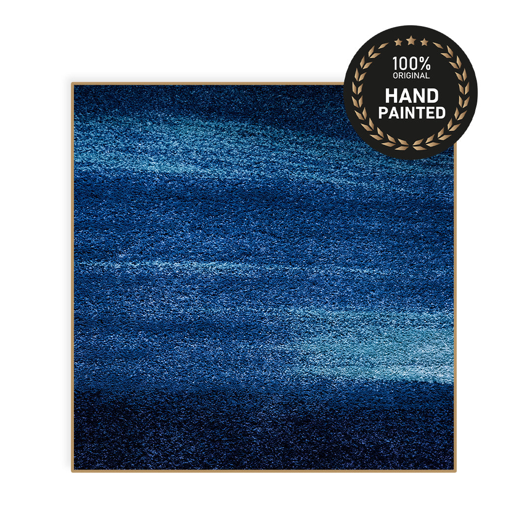 Indigo | Handmade Canvas Painting