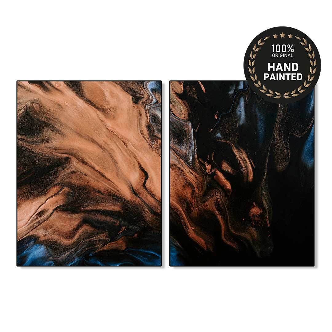 La Vitalité | Set of 2 | Printed Canvas Art