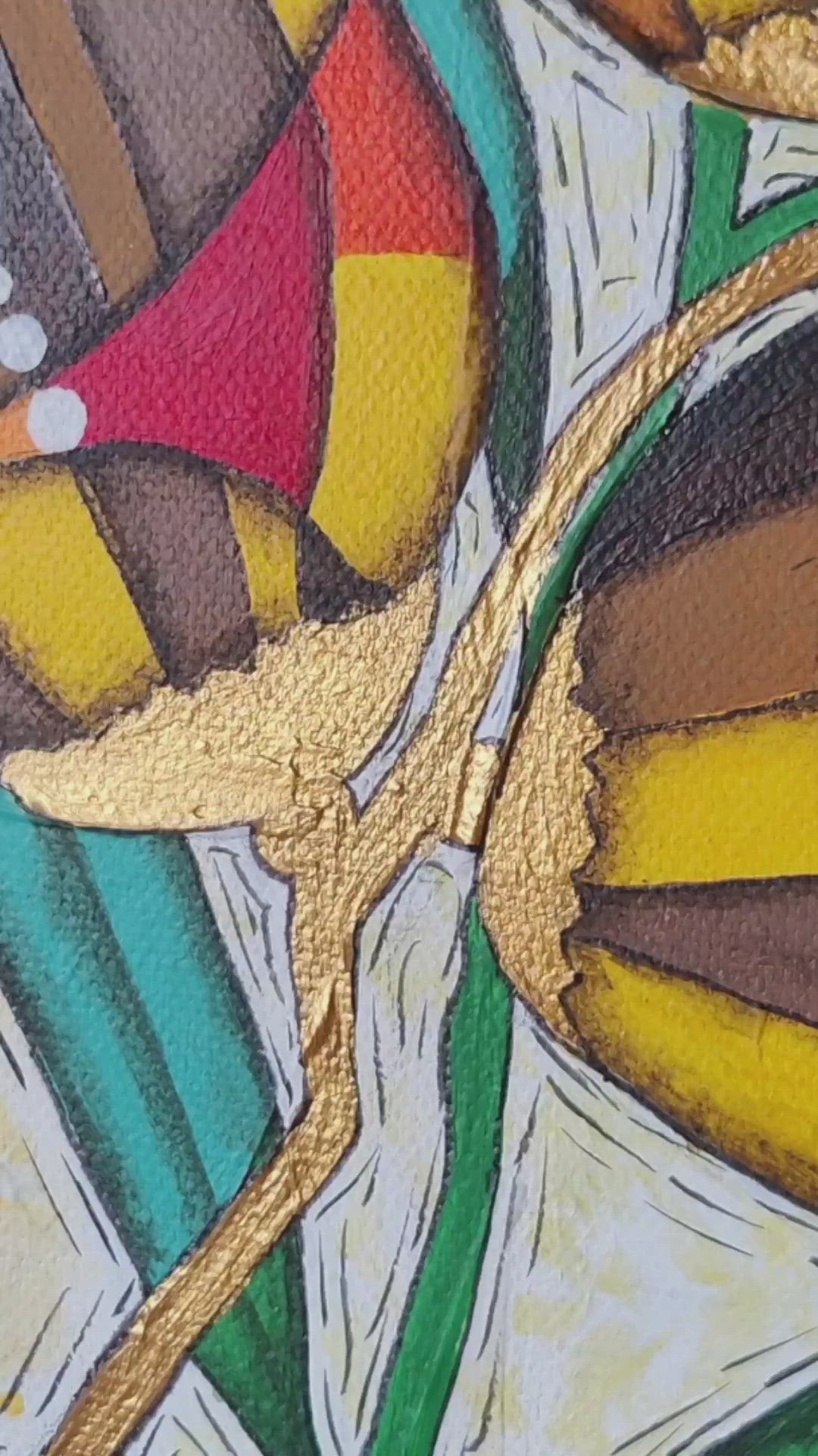 Dates: National Fruit | Handmade Canvas Painting