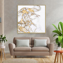 Load image into Gallery viewer, Gold Dunes | Handmade Canvas Painting
