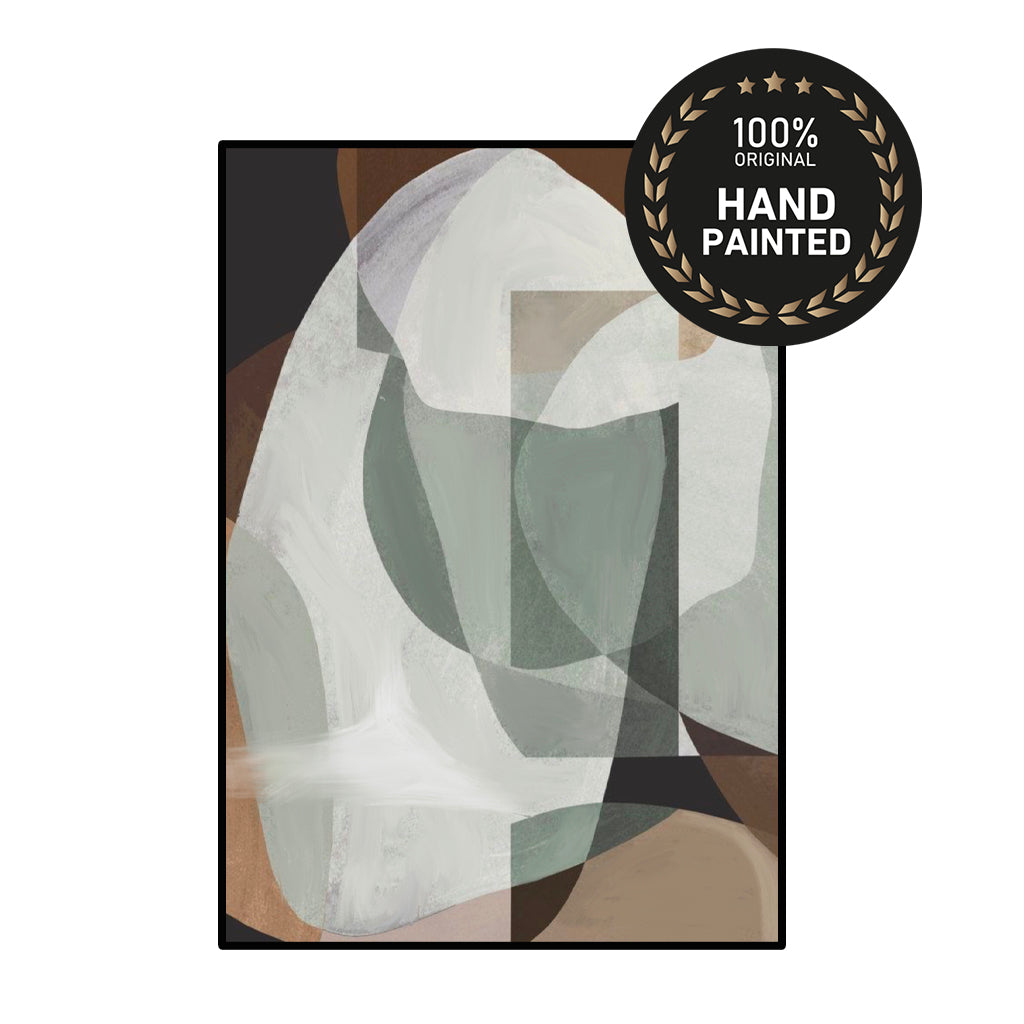 Abstract Fossils | Handmade Painting