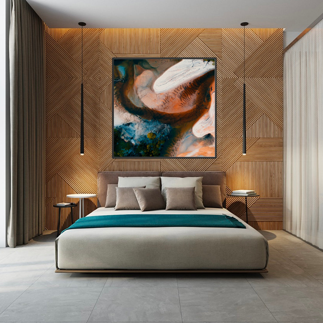 Sandstone Ripple | Printed Canvas Art