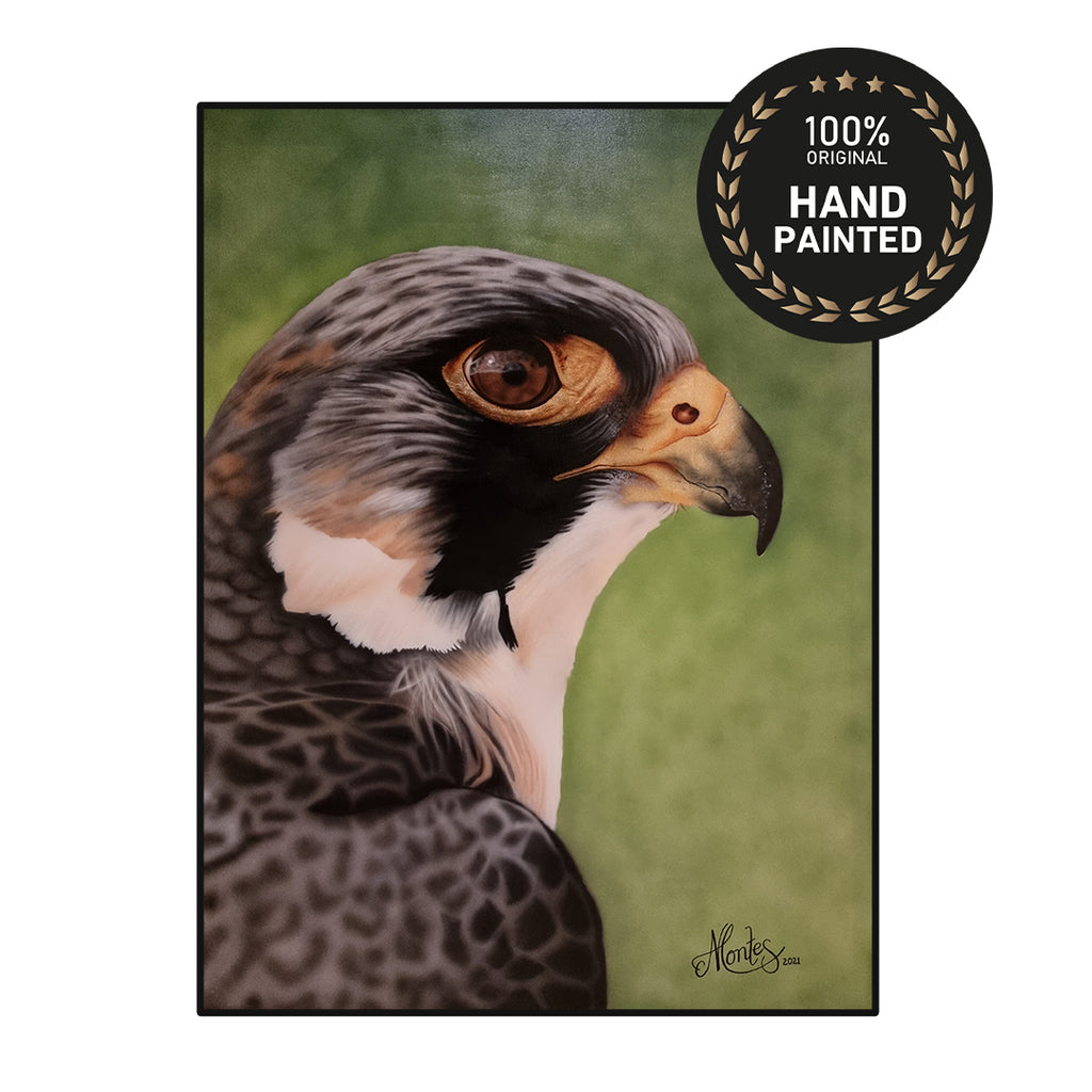 Falcon | Handmade Canvas Painting