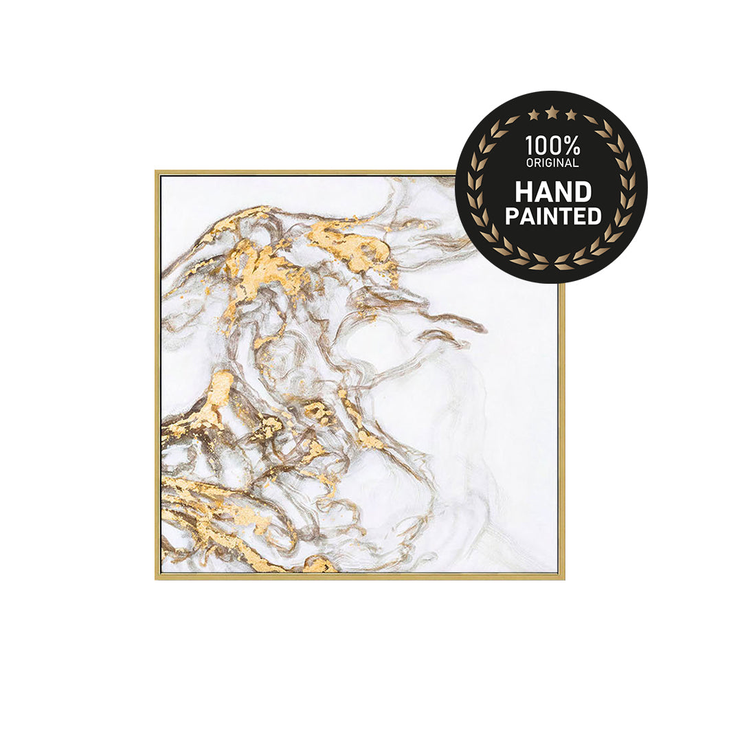 Gold Dunes | Handmade Canvas Painting