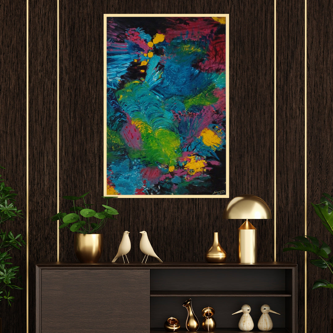 Natural Colours  | Handmade Abstract Painting