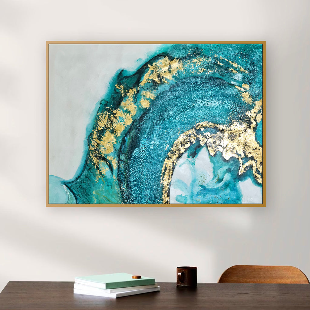 Green Gold | Handmade Painting