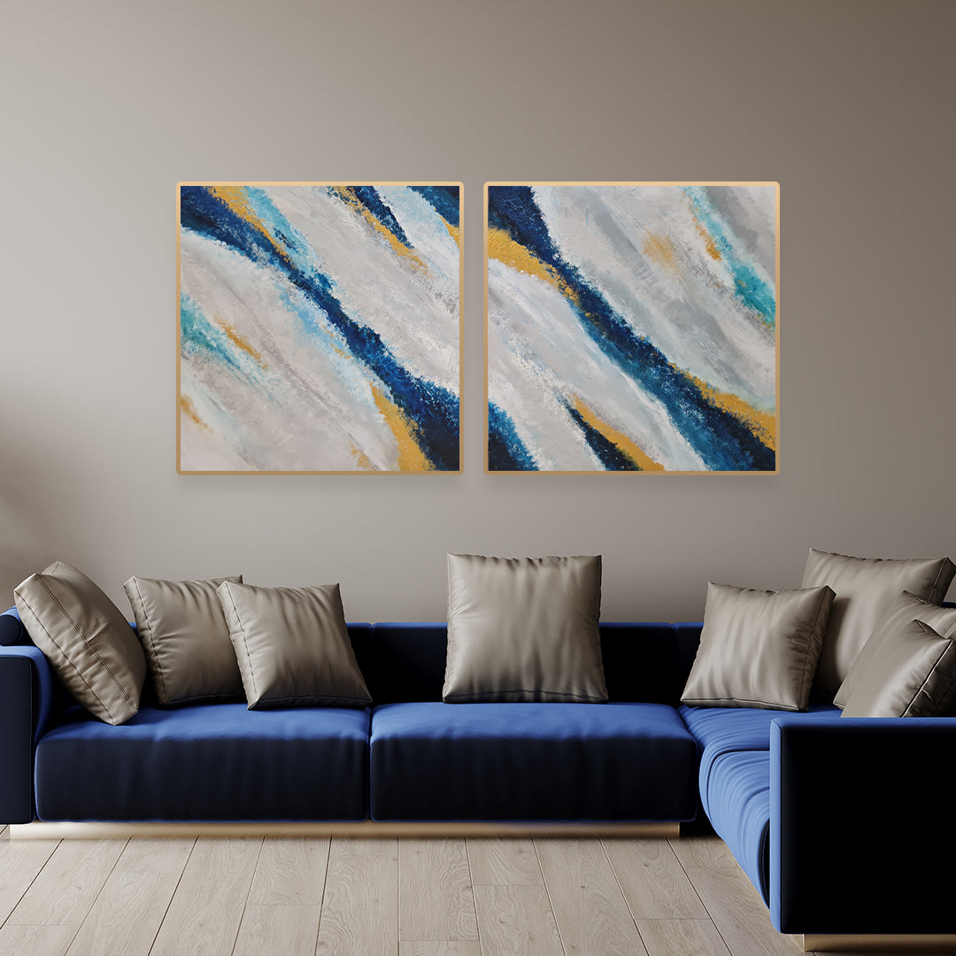 Submerged | Set of 2 Paintings