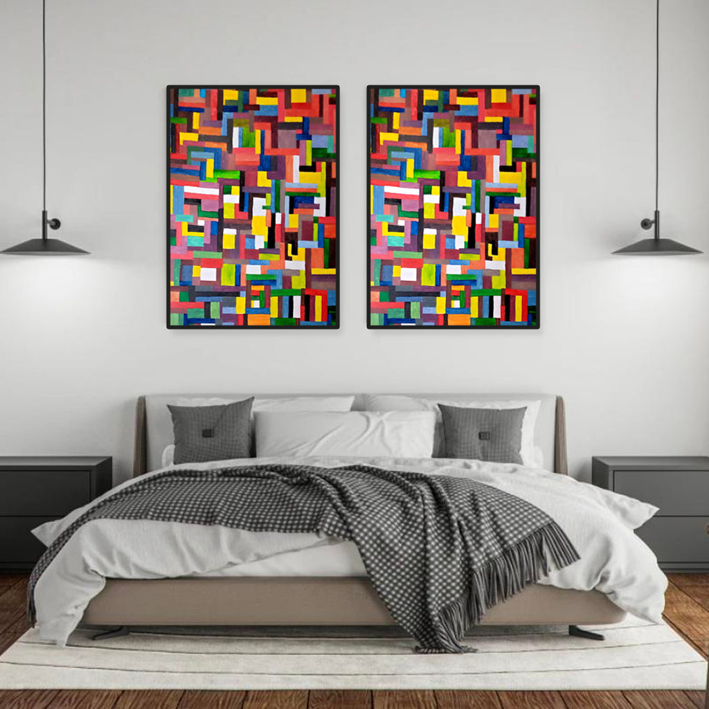 Colors of life | Abstract Painting