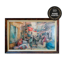 Load image into Gallery viewer, Old Bazaar Salt City | Impressionist Painting
