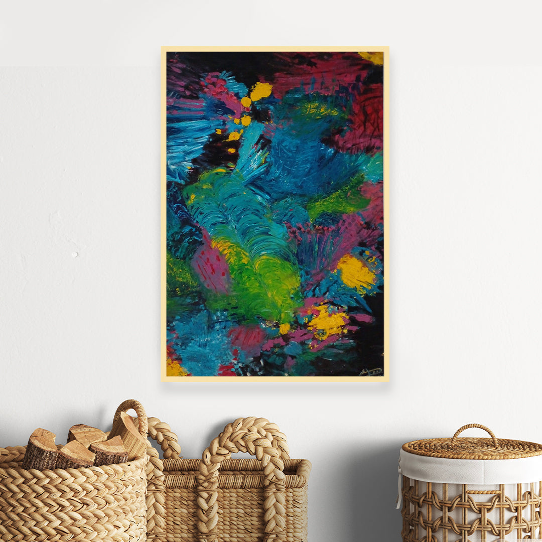 Natural Colours  | Handmade Abstract Painting
