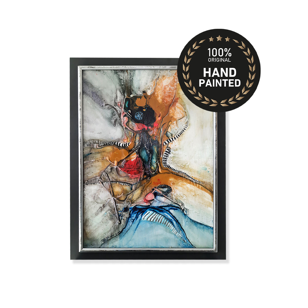 If Only Time Does Not Exist | Abstract Painting