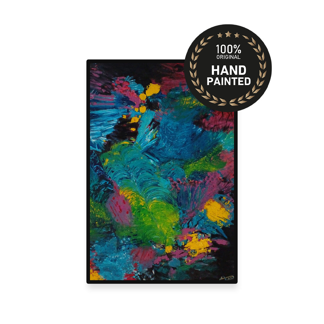 Natural Colours  | Handmade Abstract Painting