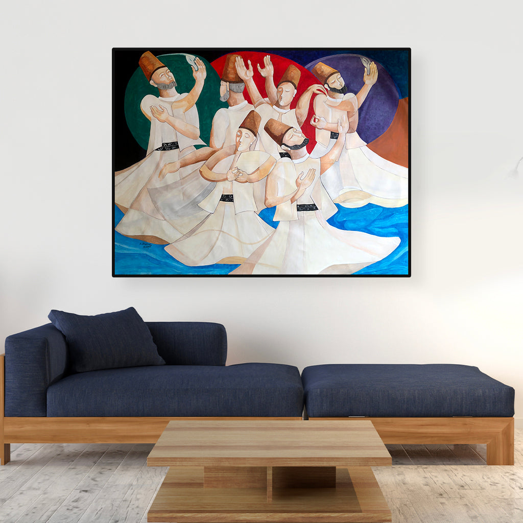 Darwish Dance | Canvas Painting