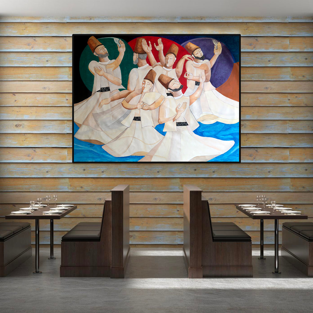 Darwish Dance | Canvas Painting
