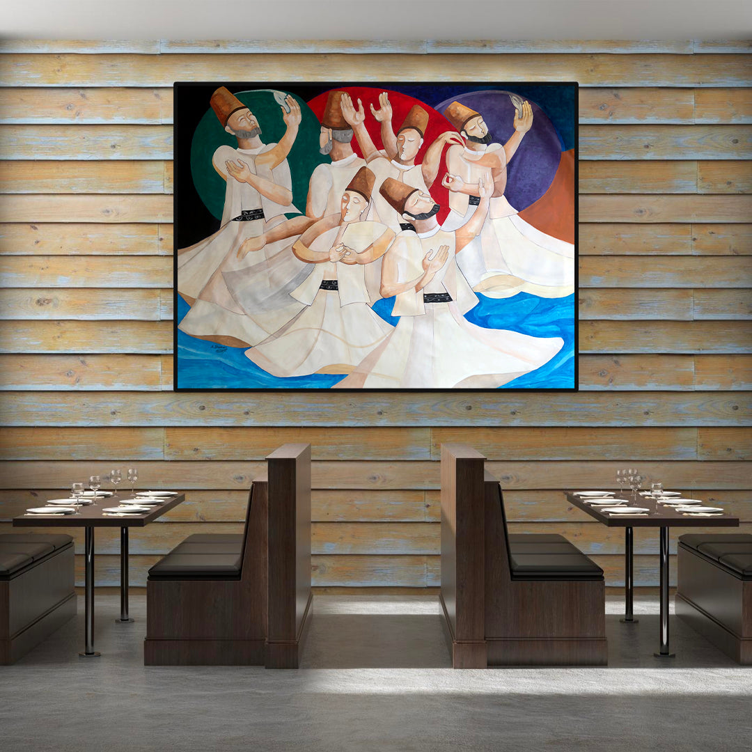Darwish Dance | Canvas Painting