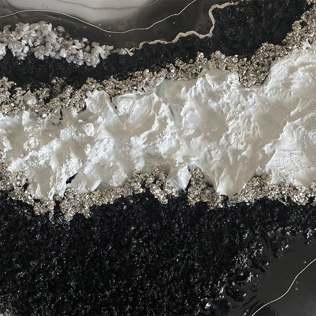 Black Lake | Handmade Resin Art