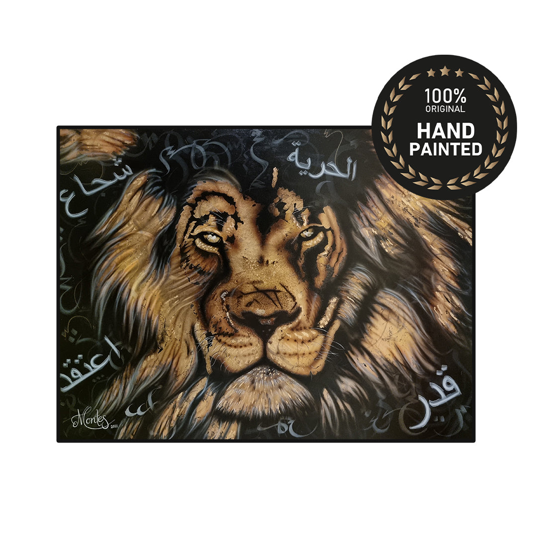 Courage | Handmade Canvas Painting