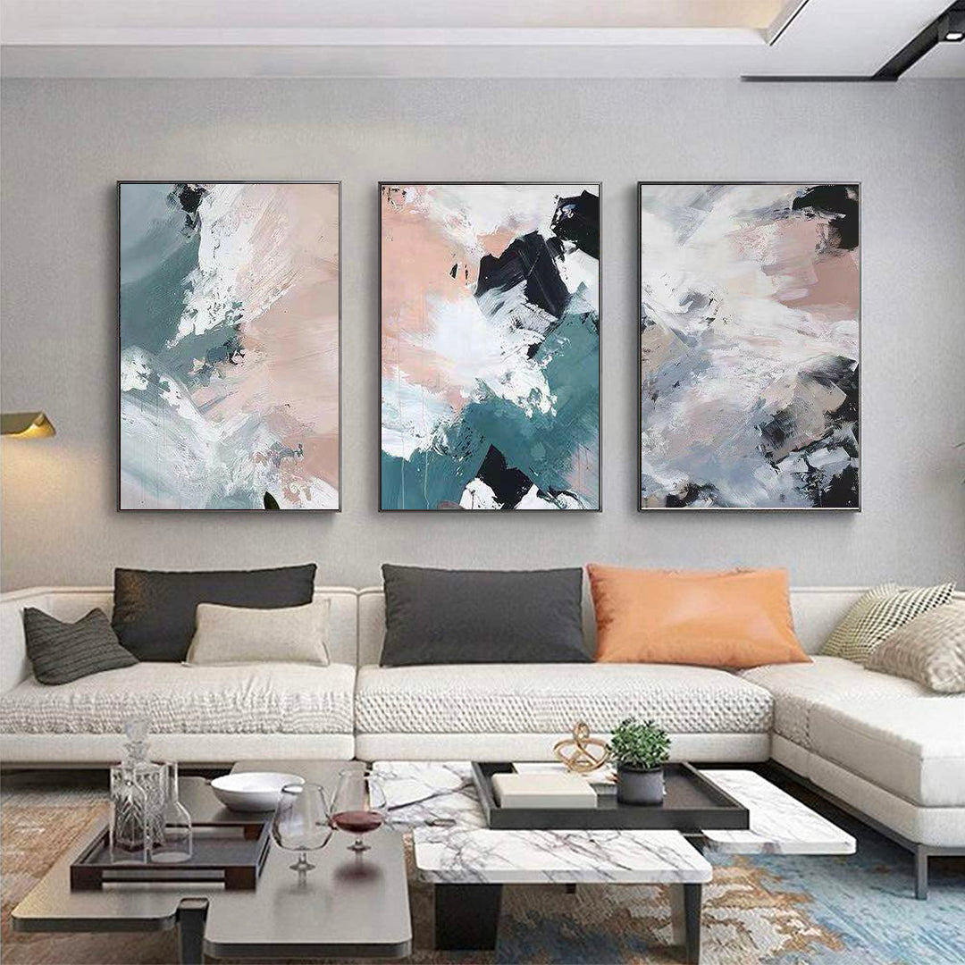 Tinge | Set of 3 Paintings
