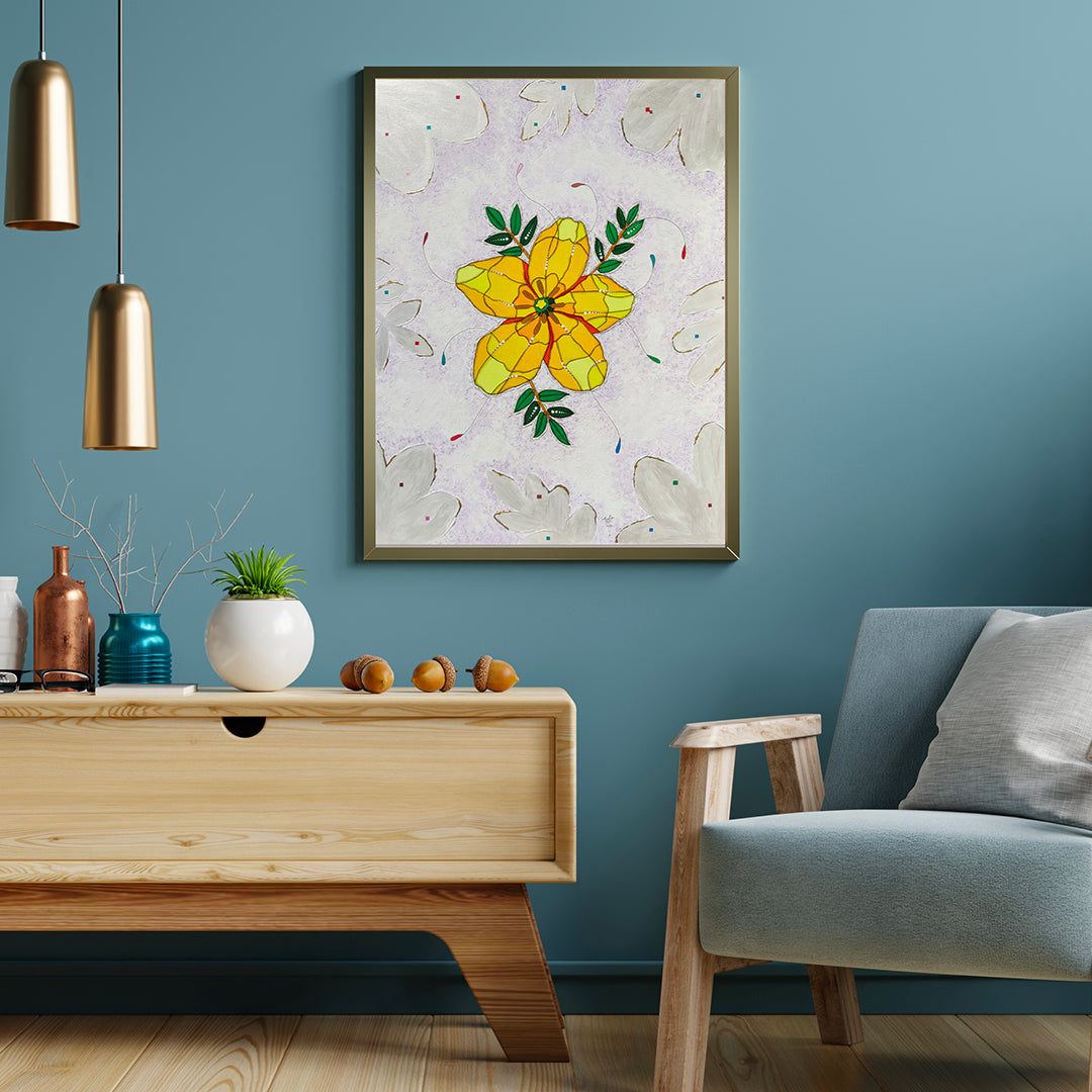 Tribulus | Handmade Canvas Painting