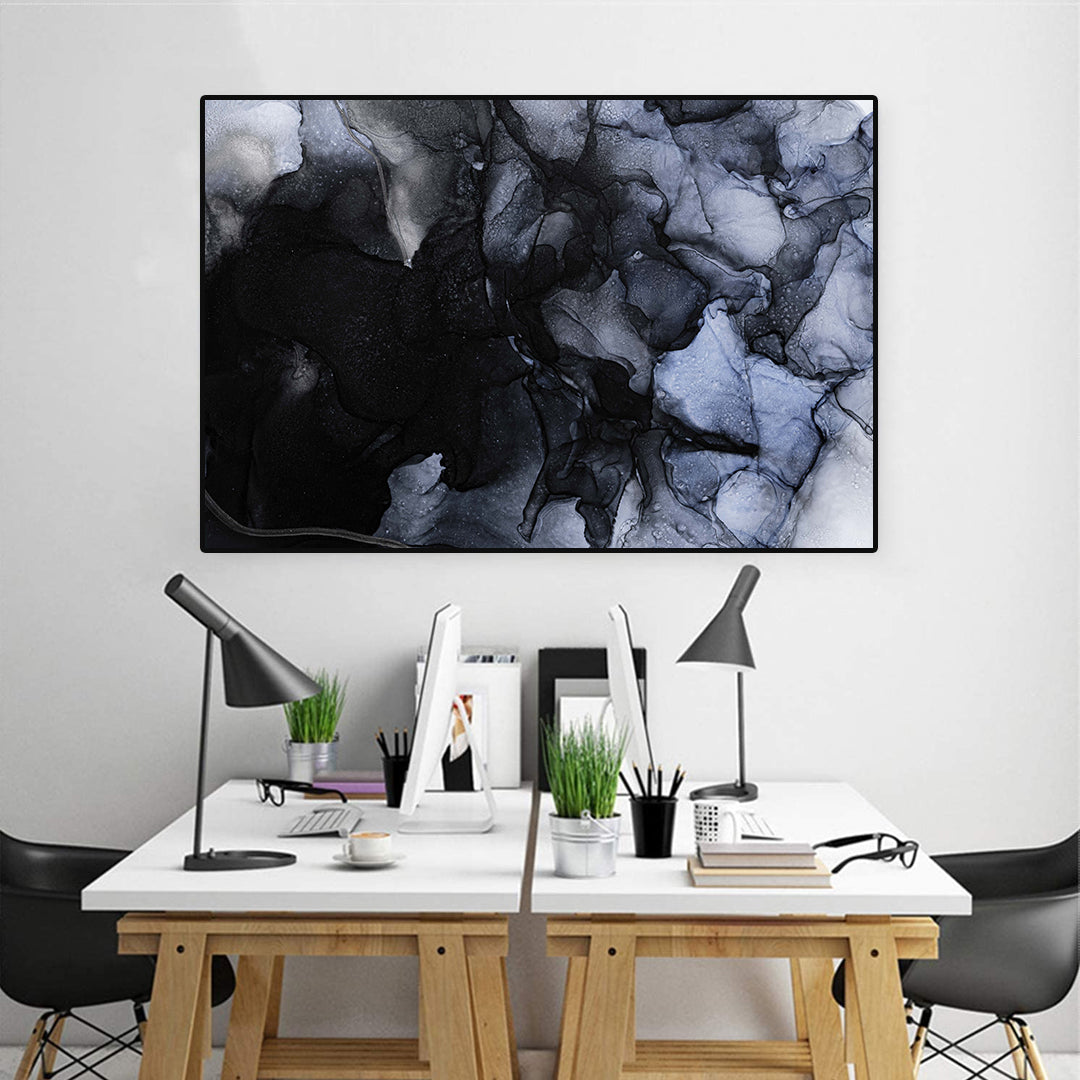 Fumées Noires | Printed Canvas Art