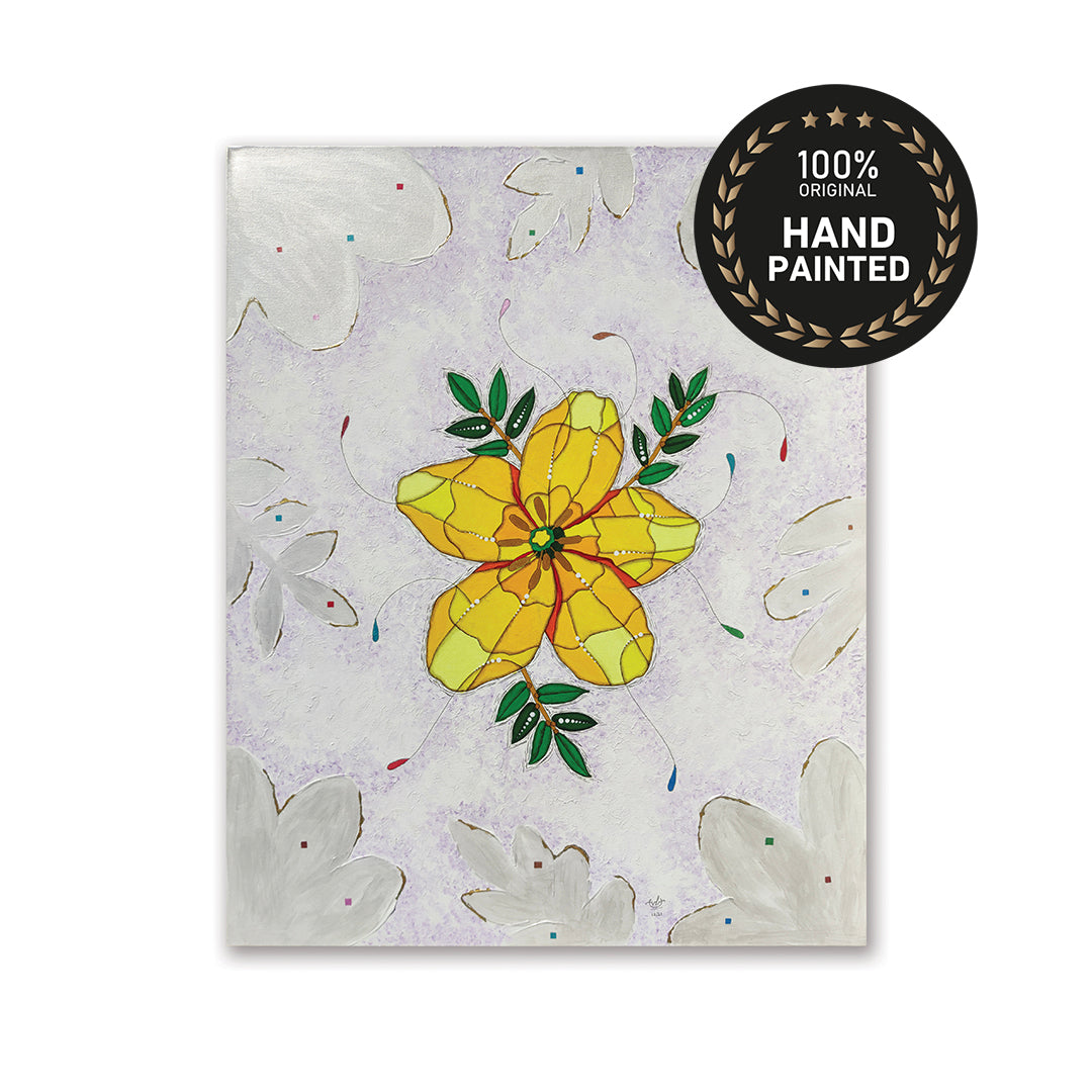 Tribulus | Handmade Canvas Painting