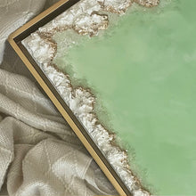 Load image into Gallery viewer, Green Ocean | Handmade Resin Art
