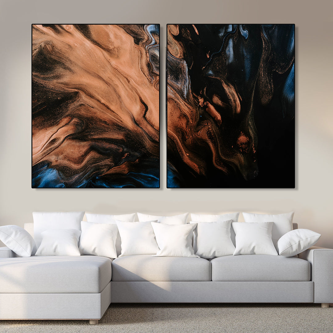 La Vitalité | Set of 2 | Printed Canvas Art