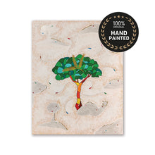 Load image into Gallery viewer, Ghaf Tree: National Tree | Handmade Canvas Painting
