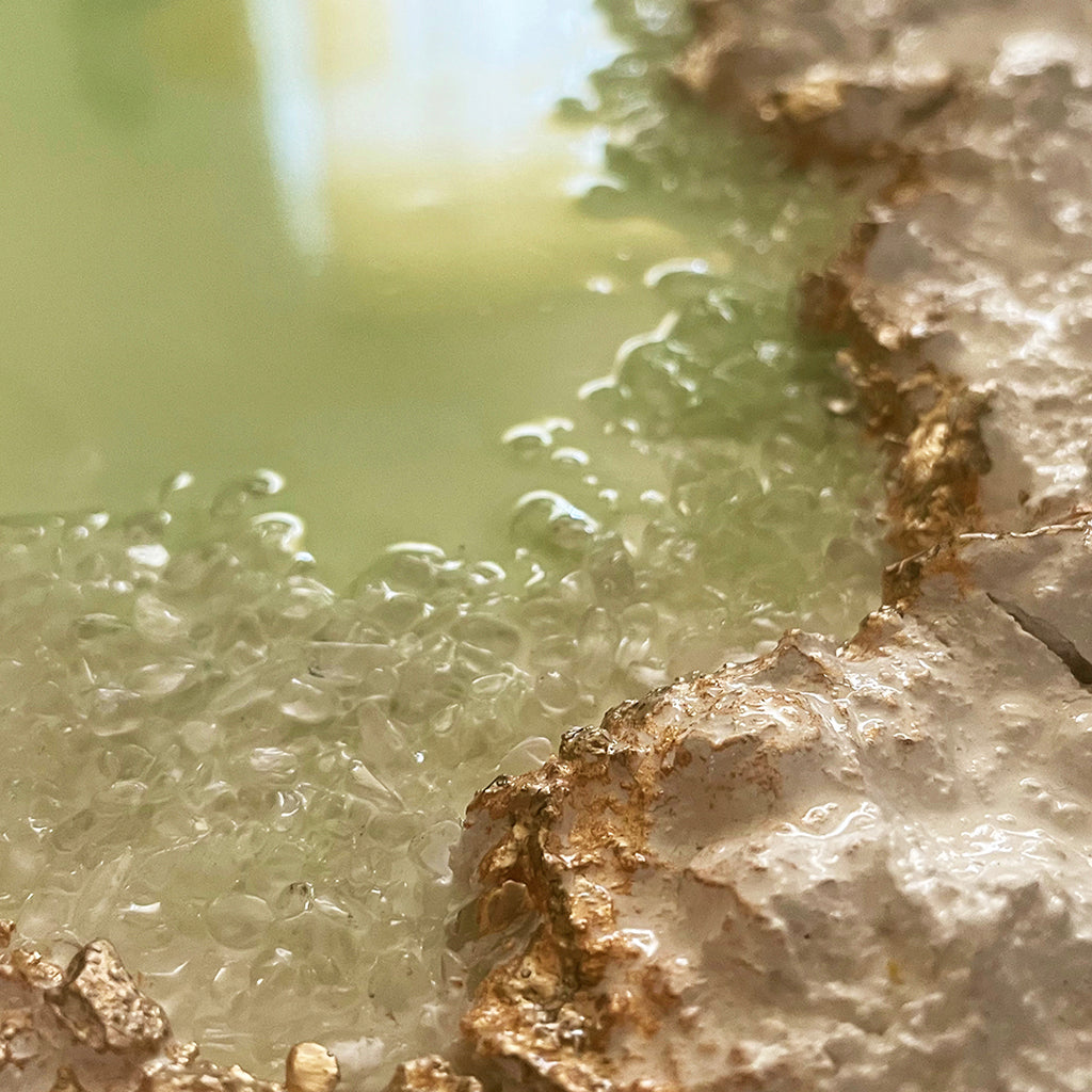 Green Ocean | Handmade Resin Art