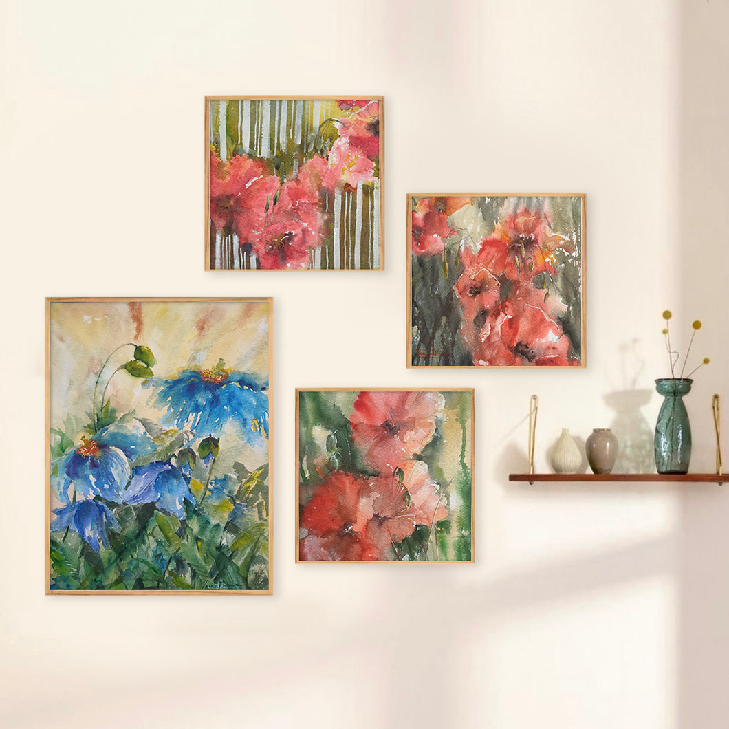 Efflorescent | Floral Watercolour Paintings