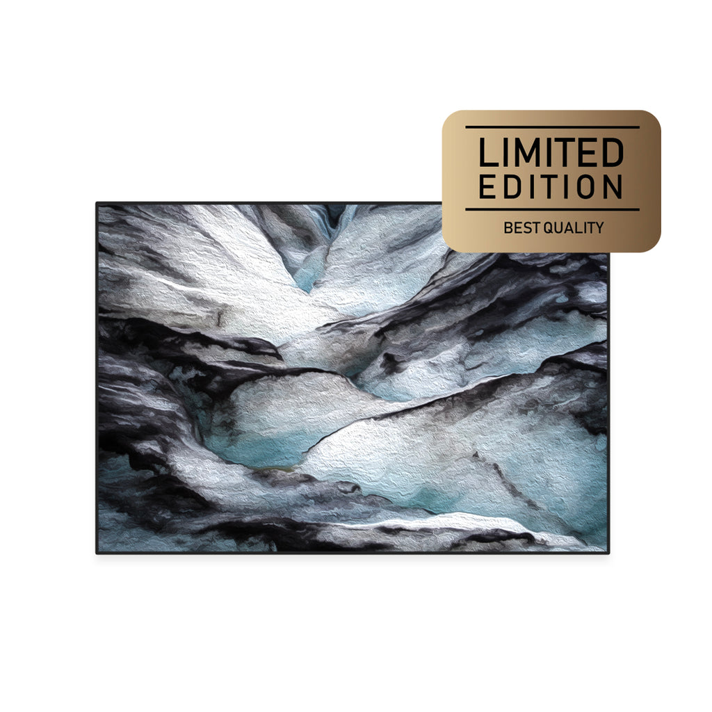 Crevasse | Augmented Reality Artwork | Printed Canvas Art