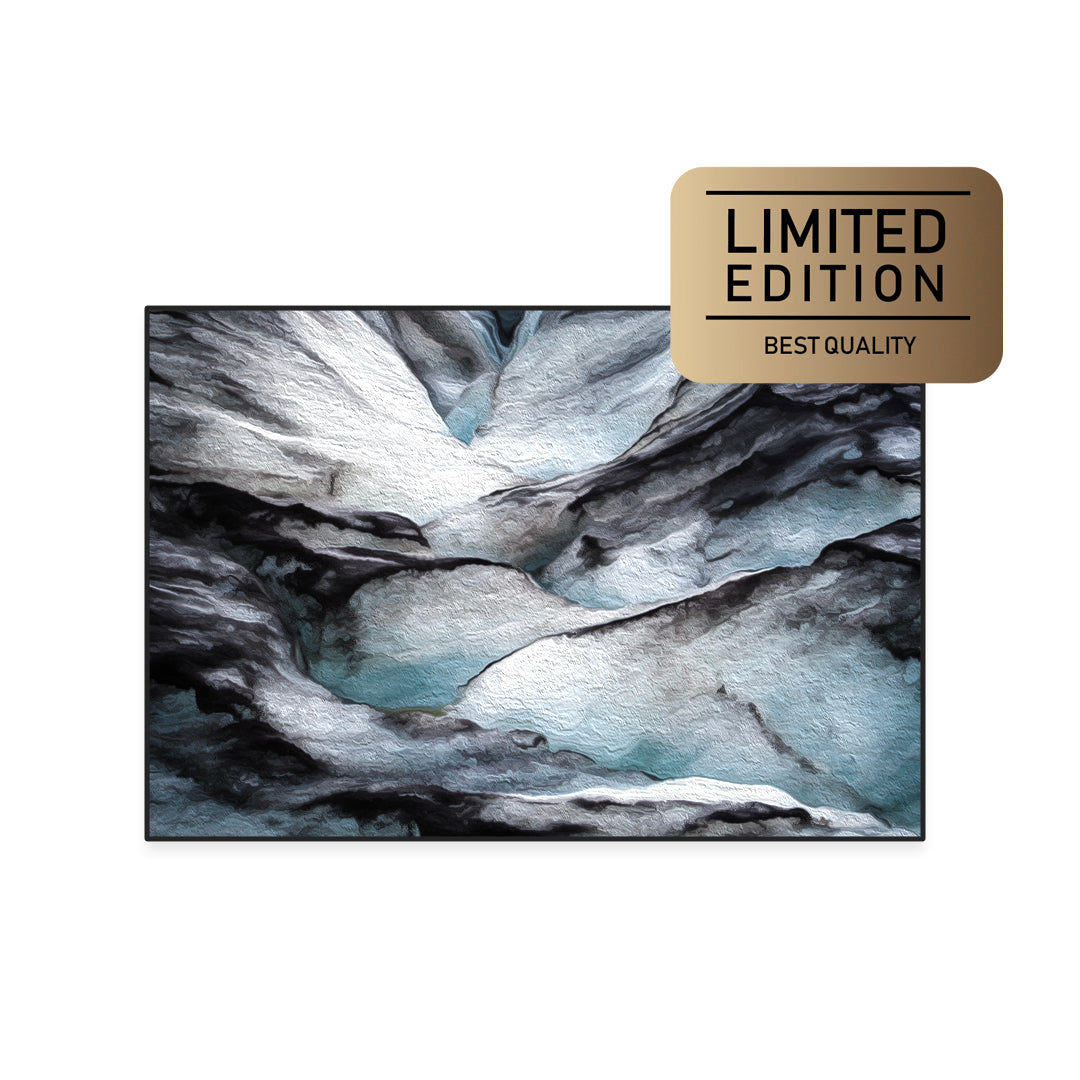 Crevasse | Augmented Reality Artwork | Printed Canvas Art
