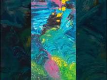 Load and play video in Gallery viewer, Natural Colours  | Handmade Abstract Painting
